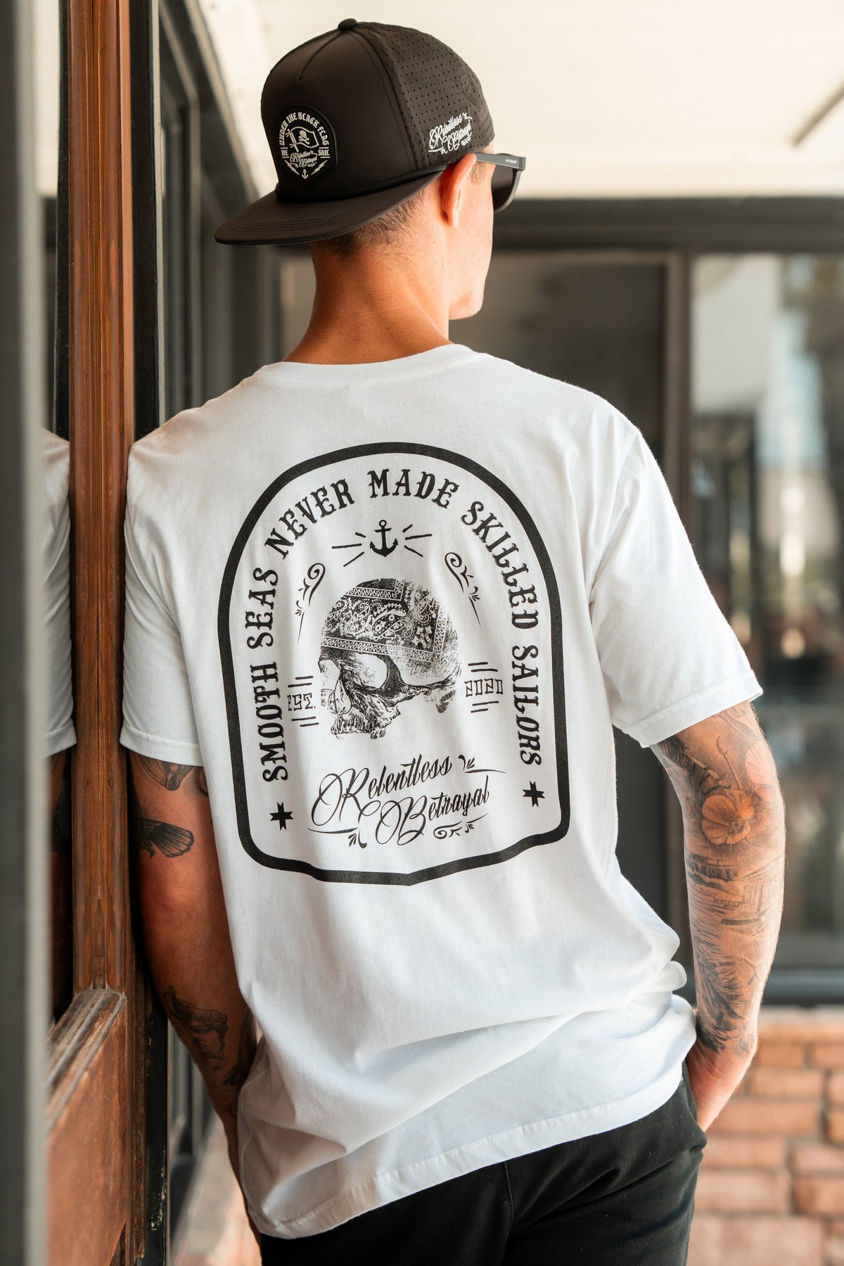 Skilled Sailor White T-Shirt | | Wiccan Center