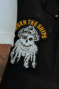 Burn The Ships PVC Patch | | Wiccan Center