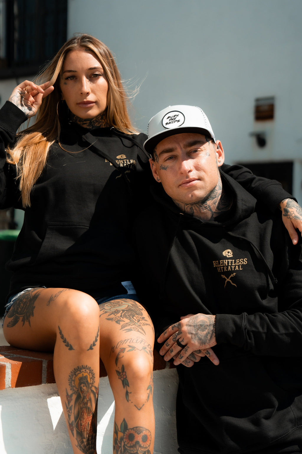 Loose Lips Sink Ships Gold Foil Hoodie | | Wiccan Center