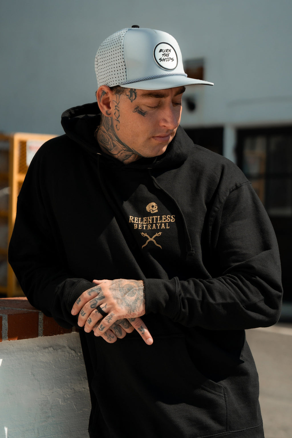 Loose Lips Sink Ships Gold Foil Hoodie | | Wiccan Center