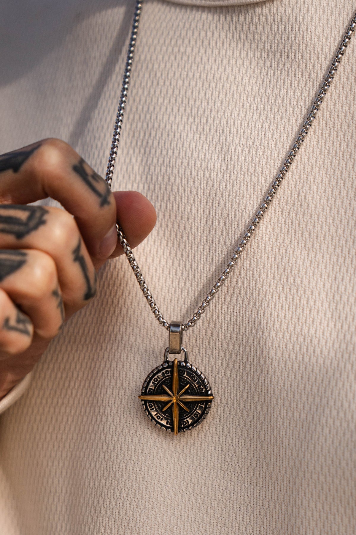 Polaris Golden Star Necklace | jewelry | Wiccan Center