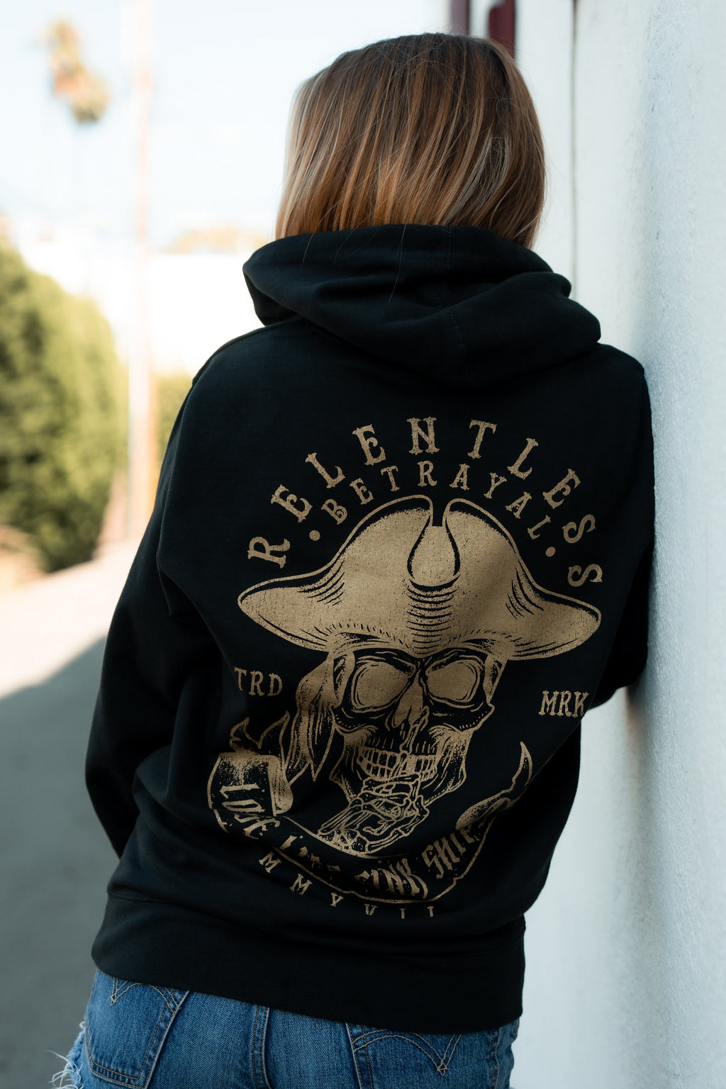 Loose Lips Sink Ships Gold Foil Hoodie | | Wiccan Center