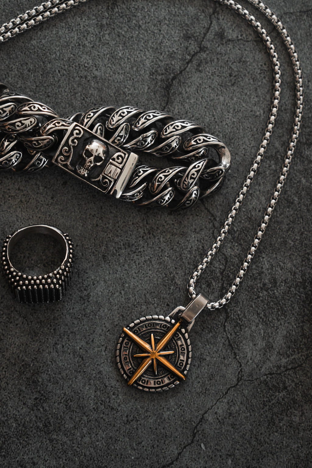 Polaris Golden Star Necklace | jewelry | Wiccan Center
