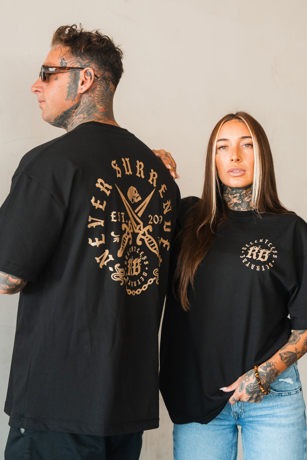Never Surrender Premium Oversized T-Shirt | | Wiccan Center