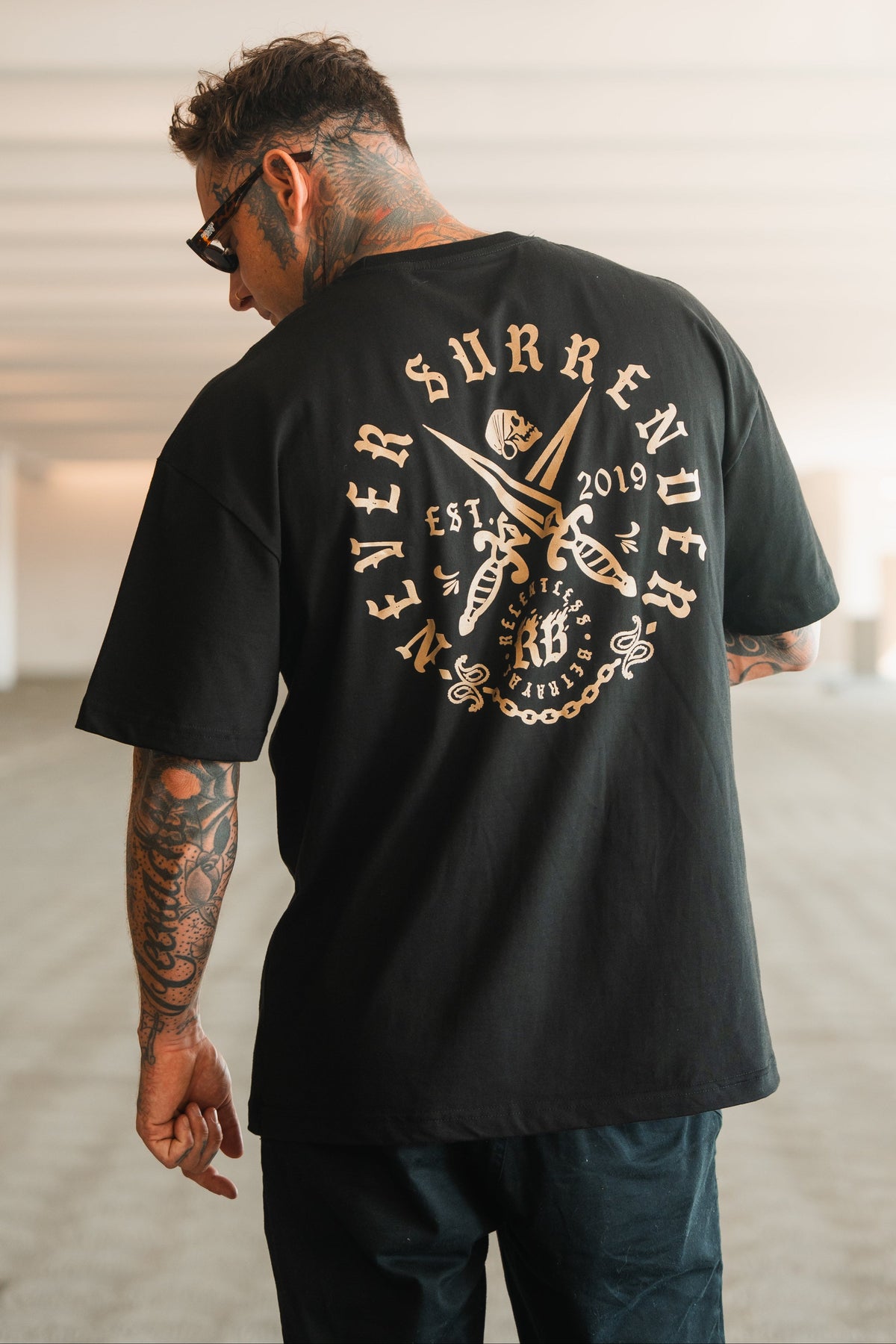 Never Surrender Premium Oversized T-Shirt | | Wiccan Center