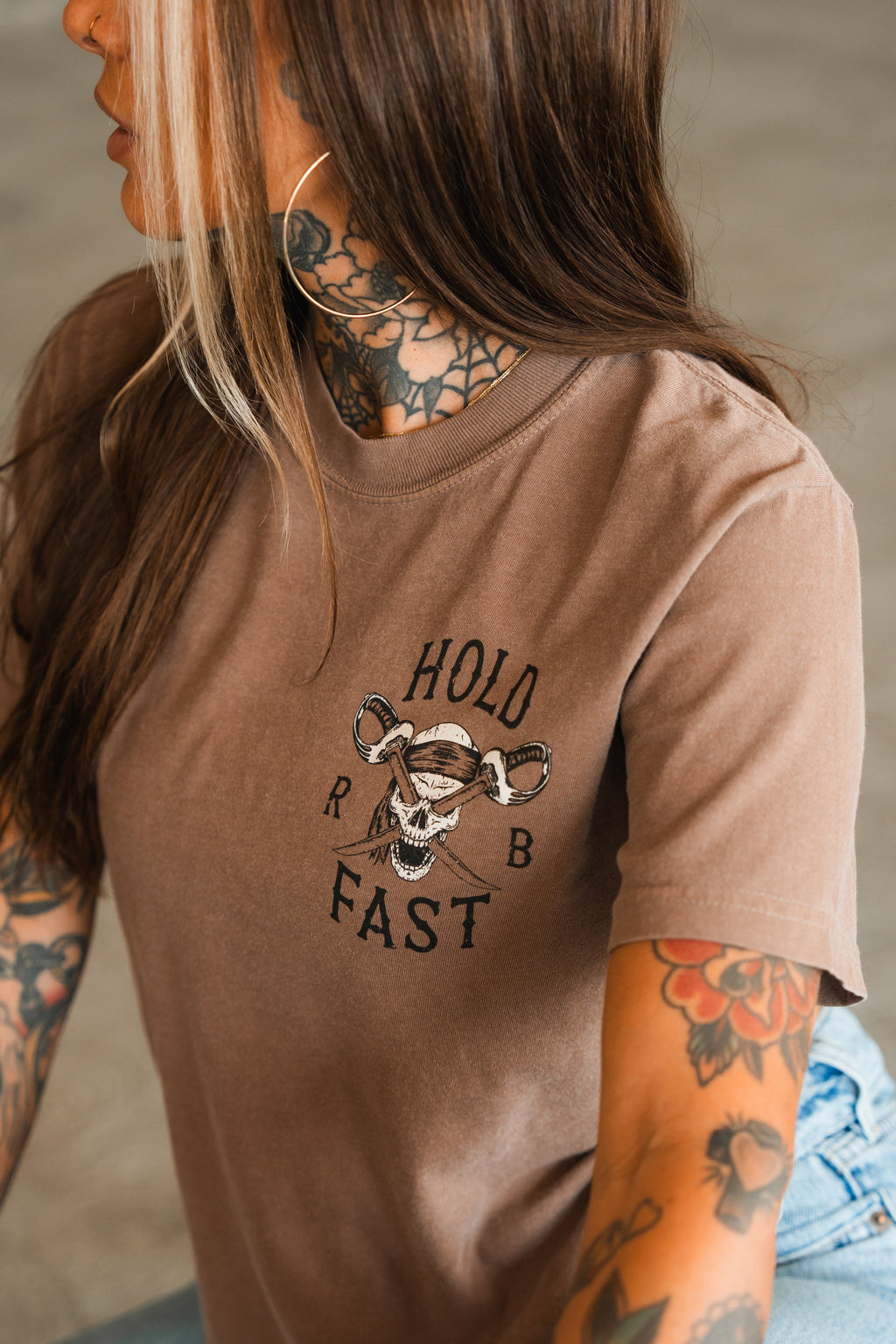 Hold Fast Premium Cocoa T-Shirt | | Wiccan Center