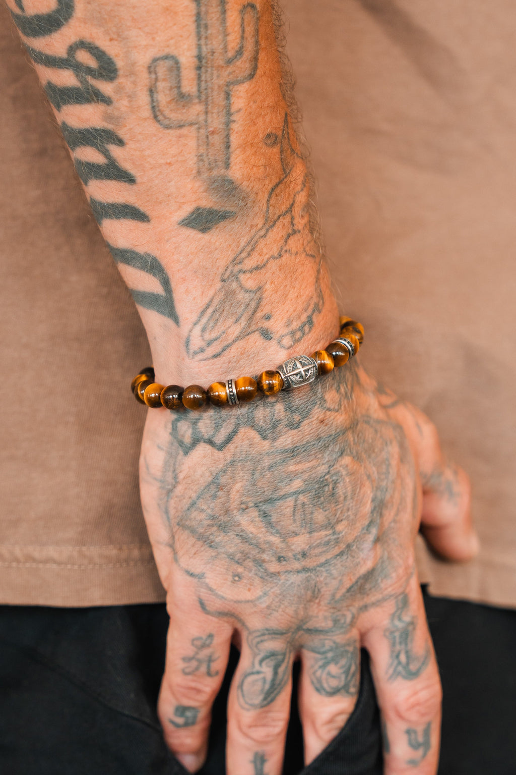 Polaris Tiger's Eye Bead Bracelet | | Wiccan Center