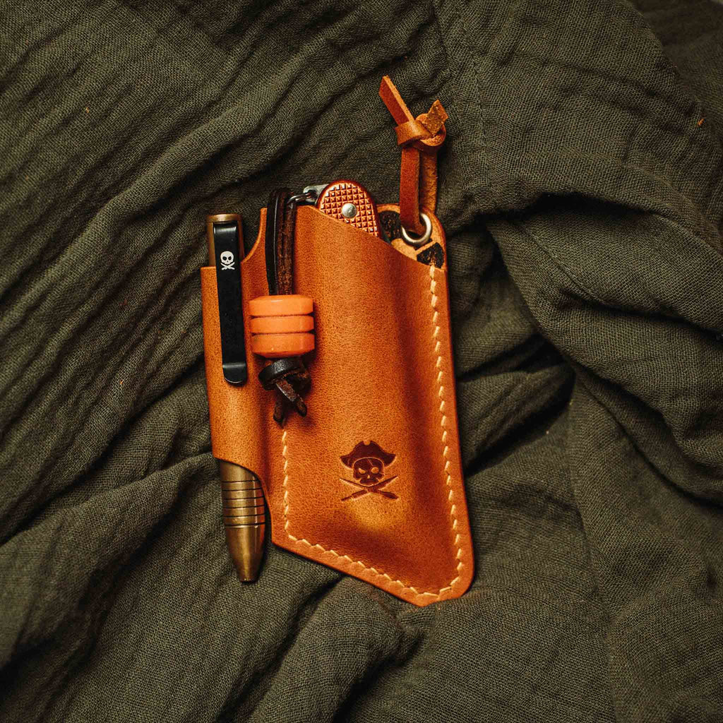 Knife Sheath - Sailor v3 | Leather EDC | Pocket Knife Holder | Pocket Organizer | Wiccan Center