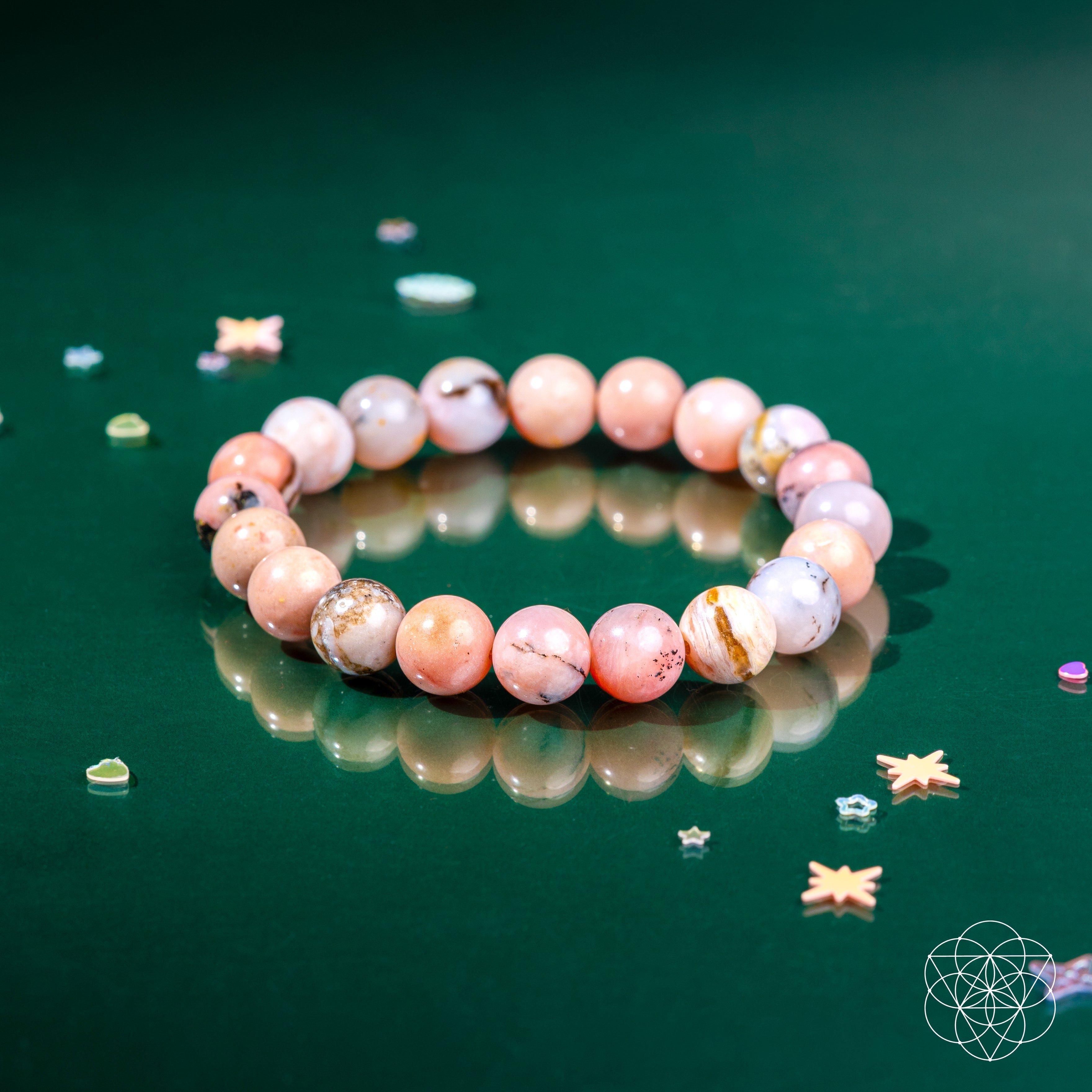 Repair My Heart - The Peruvian Pink Opal Bracelet | Bracelet | Wiccan Center