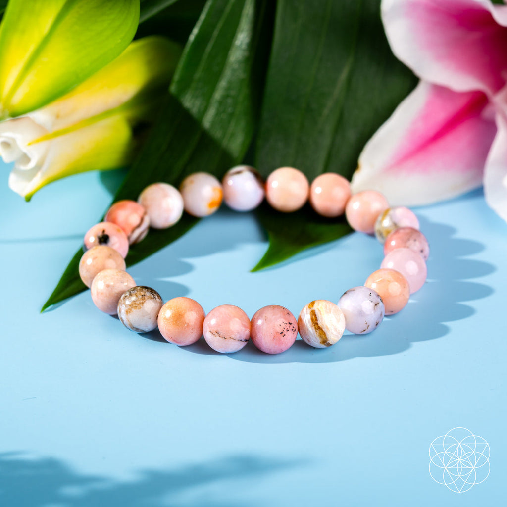 Repair My Heart - The Peruvian Pink Opal Bracelet | Bracelet | Wiccan Center