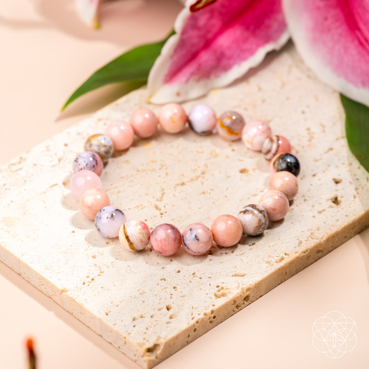 Repair My Heart - The Peruvian Pink Opal Bracelet | Bracelet | Wiccan Center