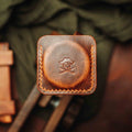 Pirate Goods Peso Pocket v3 Coin Holder – Leather Challenge Coin Case for EDC | Wallet | Wiccan Center
