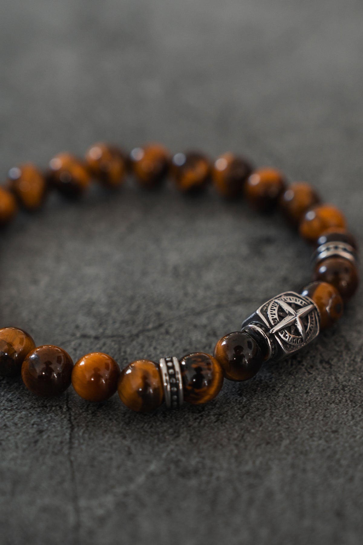 Polaris Tiger's Eye Bead Bracelet | | Wiccan Center