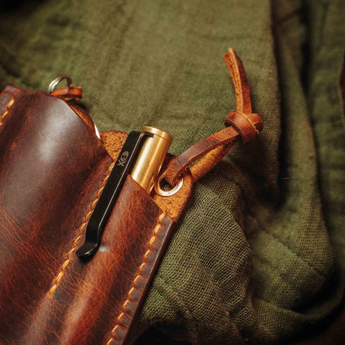 Pirate Goods First Mate v3 Pocket Organizer – Leather EDC Pocket Carrier | Pocket Organizer | Wiccan Center
