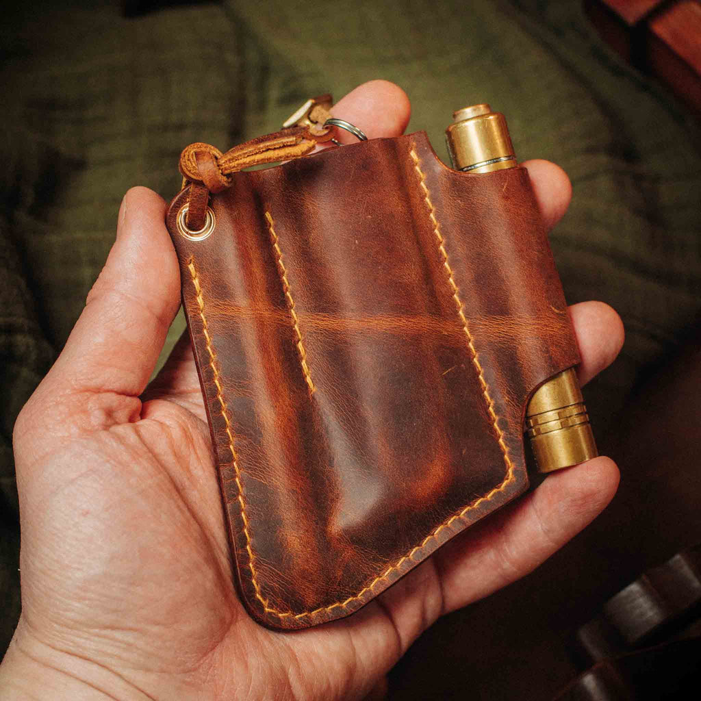 Pirate Goods First Mate v3 Pocket Organizer – Leather EDC Pocket Carrier | Pocket Organizer | Wiccan Center