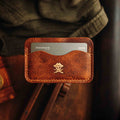 Pirate Goods Drunken Boatswain v2 Slim Wallet – Minimalist Leather EDC Card Holder | Card Holder | Wiccan Center
