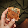 Pirate Goods Peso Pocket Duo Coin Holder – Leather Challenge Coin Case for Two Coins | Wallet | Wiccan Center