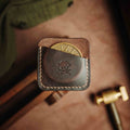Peso Pocket – Leather Challenge Coin Slip | Pirate Goods | Wallet | Wiccan Center