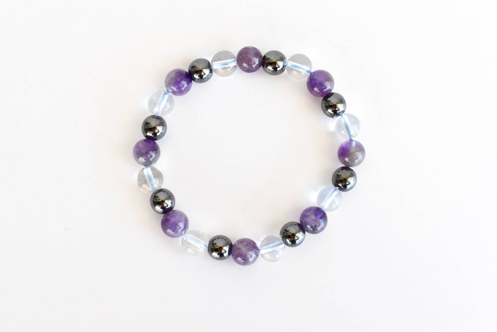 Aquarius Zodiac Crystal Bracelet, Aquarius Gifts | Bracelets | Wiccan Center