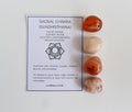 SACRAL Chakra Crystals Kit, Chakra's Stones Tumbled Set, Chakra's Gift