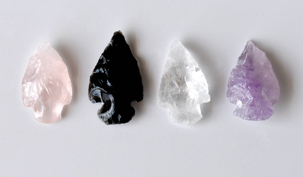 Mix Gemstone Arrowheads Set | | Wiccan Center