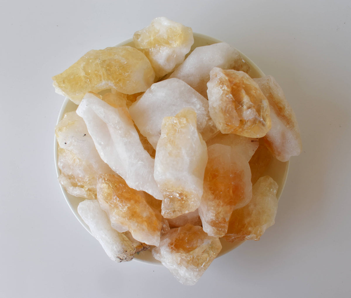 Large Natural Citrine Points, Healing Crystal Points