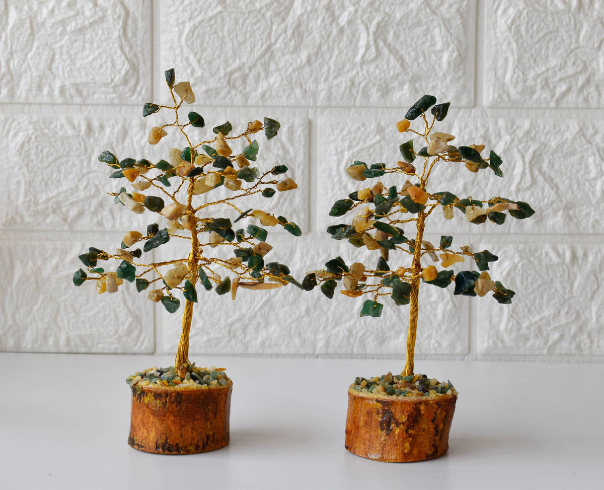 Mix Aventurine Crystal Tree | | Wiccan Center