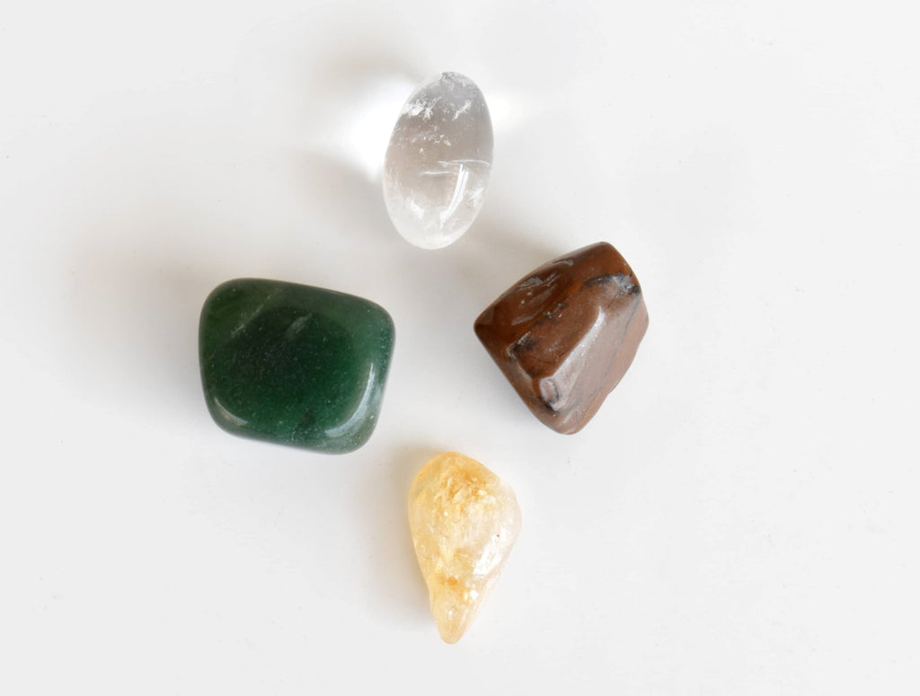 Harbouring GOOD FORTUNE Crystal Kit, Gemstone Tumble Kit, Good fortune Crystal Gift Set | Healing Kits | Wiccan Center