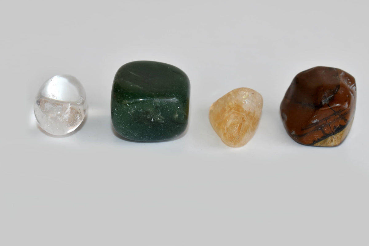 Harbouring GOOD FORTUNE Crystal Kit, Gemstone Tumble Kit, Good fortune Crystal Gift Set | Healing Kits | Wiccan Center