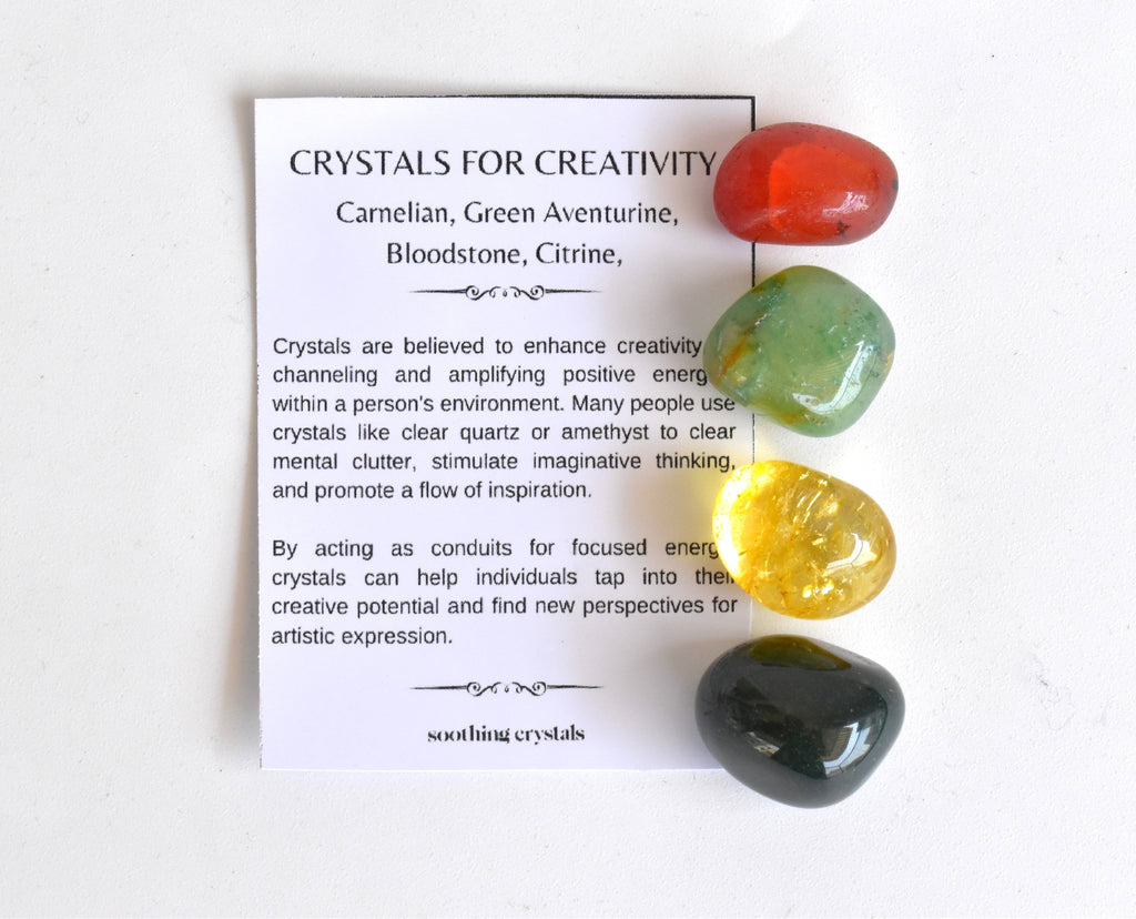INSPIRATION & CREATIVITY Crystal Kit, Student Crystals Kit.