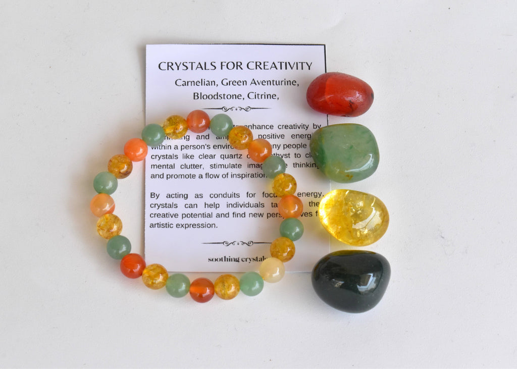 INSPIRATION & CREATIVITY Crystal Kit, Student Crystals Kit.
