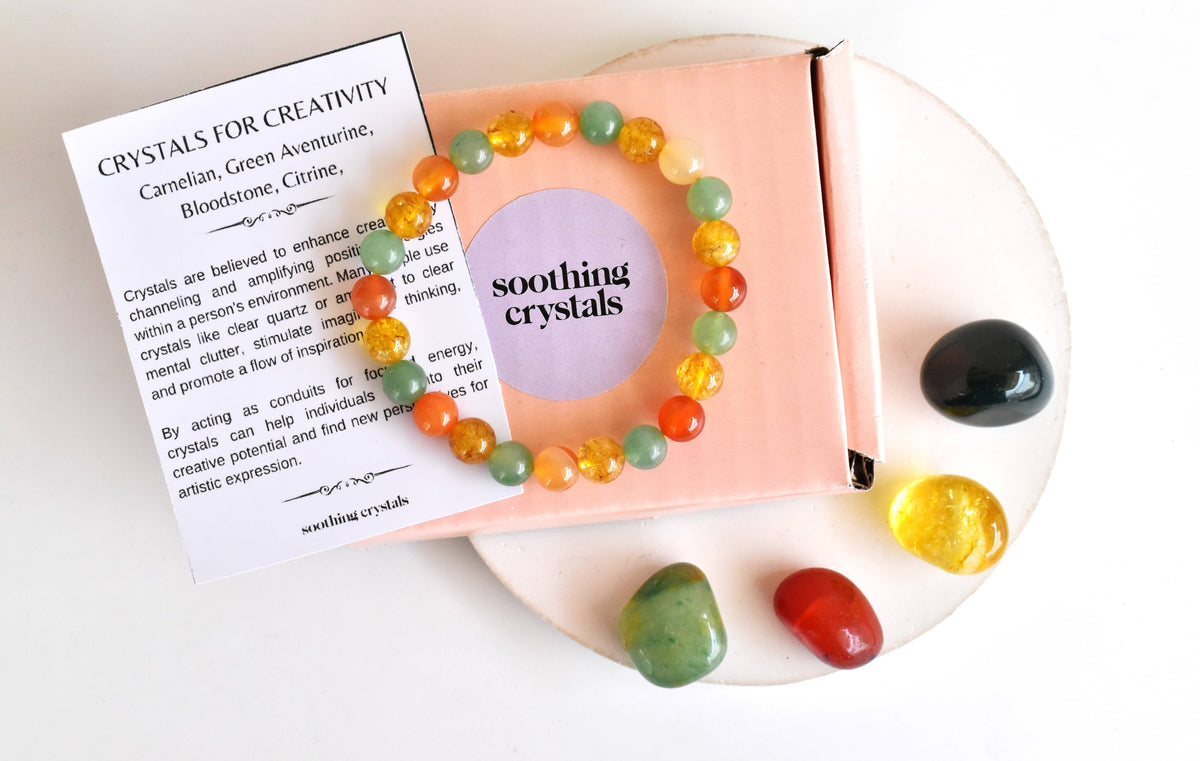 INSPIRATION & CREATIVITY Crystal Kit, Student Crystals Kit.