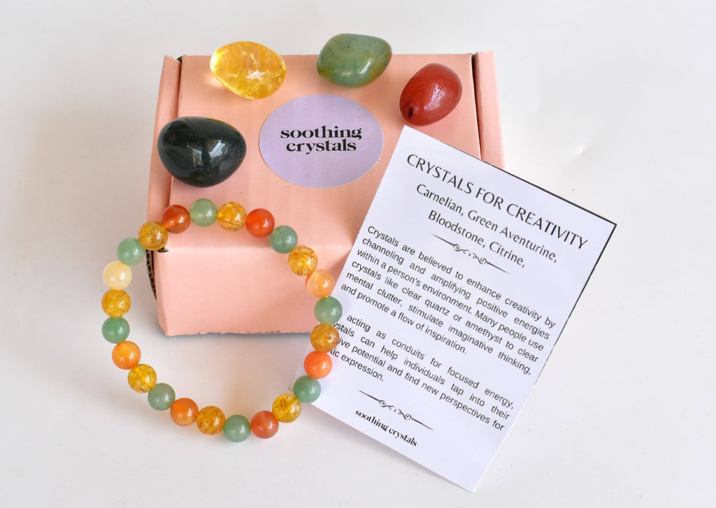 INSPIRATION & CREATIVITY Crystal Kit, Student Crystals Kit.