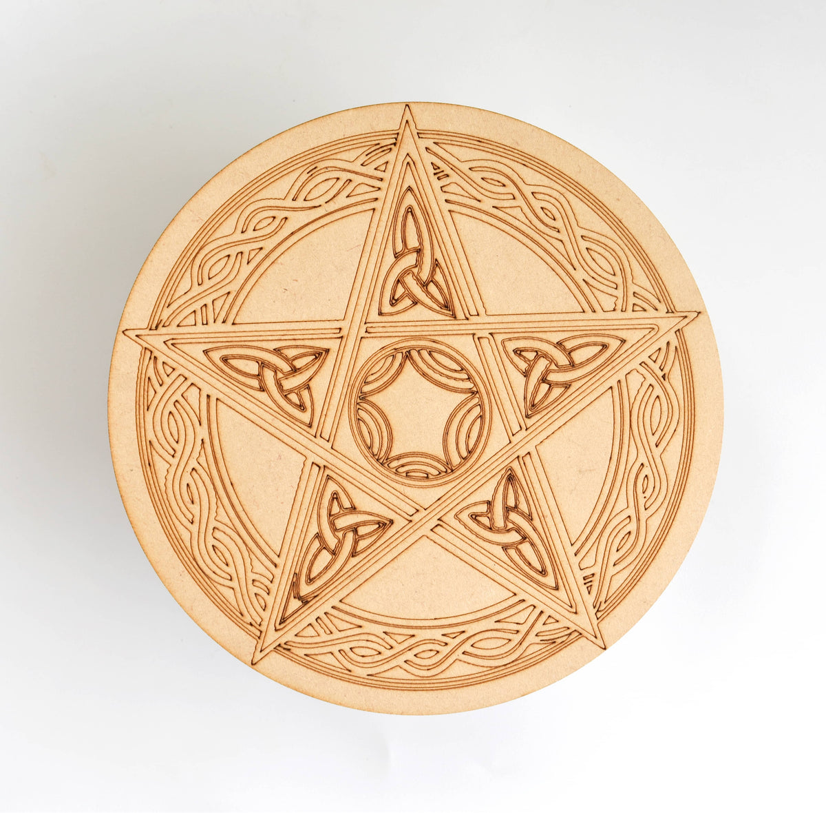 6" Dowsing Pendulum Board, Dowsing Board Grid Board