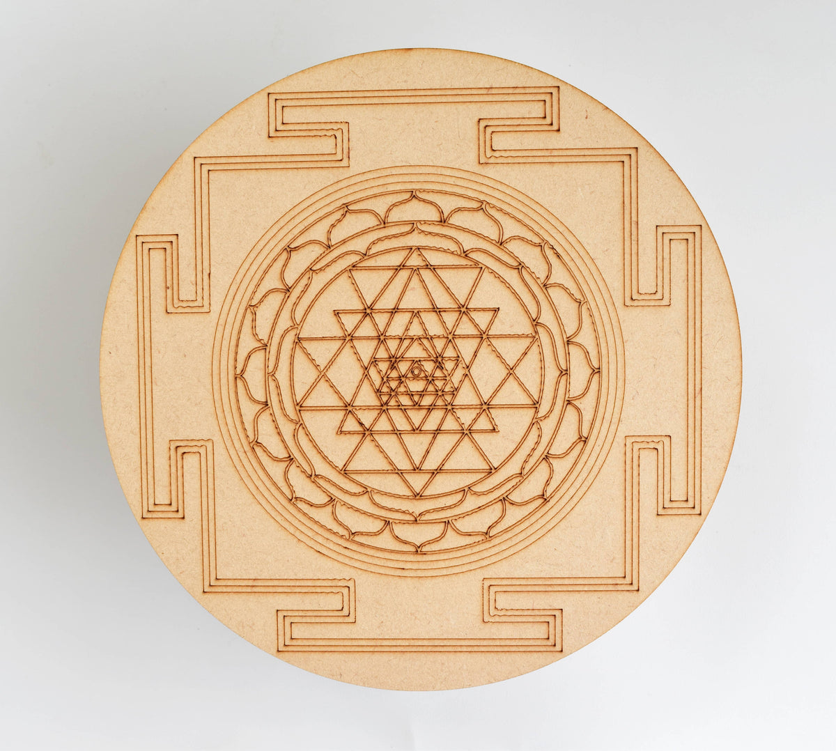 6" Dowsing Pendulum Board, Dowsing Board Grid Board