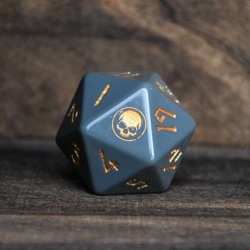 Swamp Mana Spindown Acrylic D20