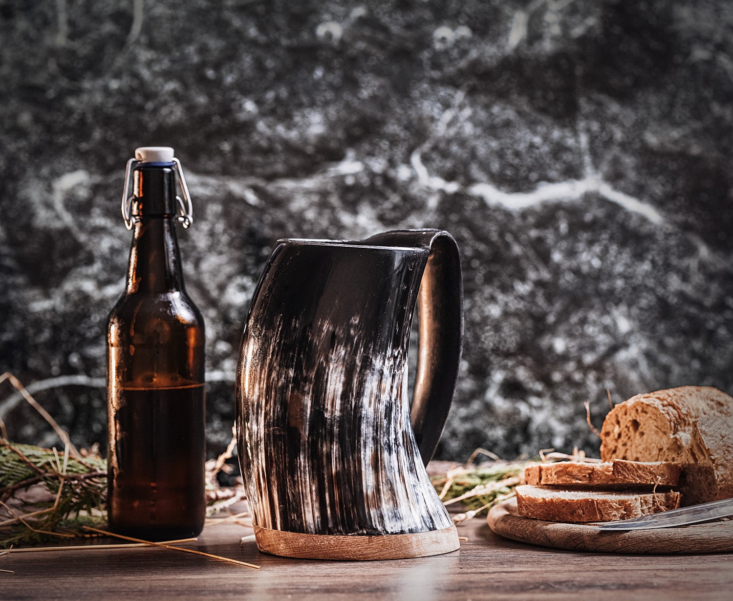 Horn Tankard Mug ( Pick your Polish )
