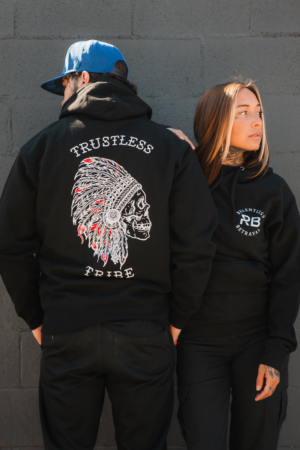 Trustless Chief Hoodie RED | | Wiccan Center