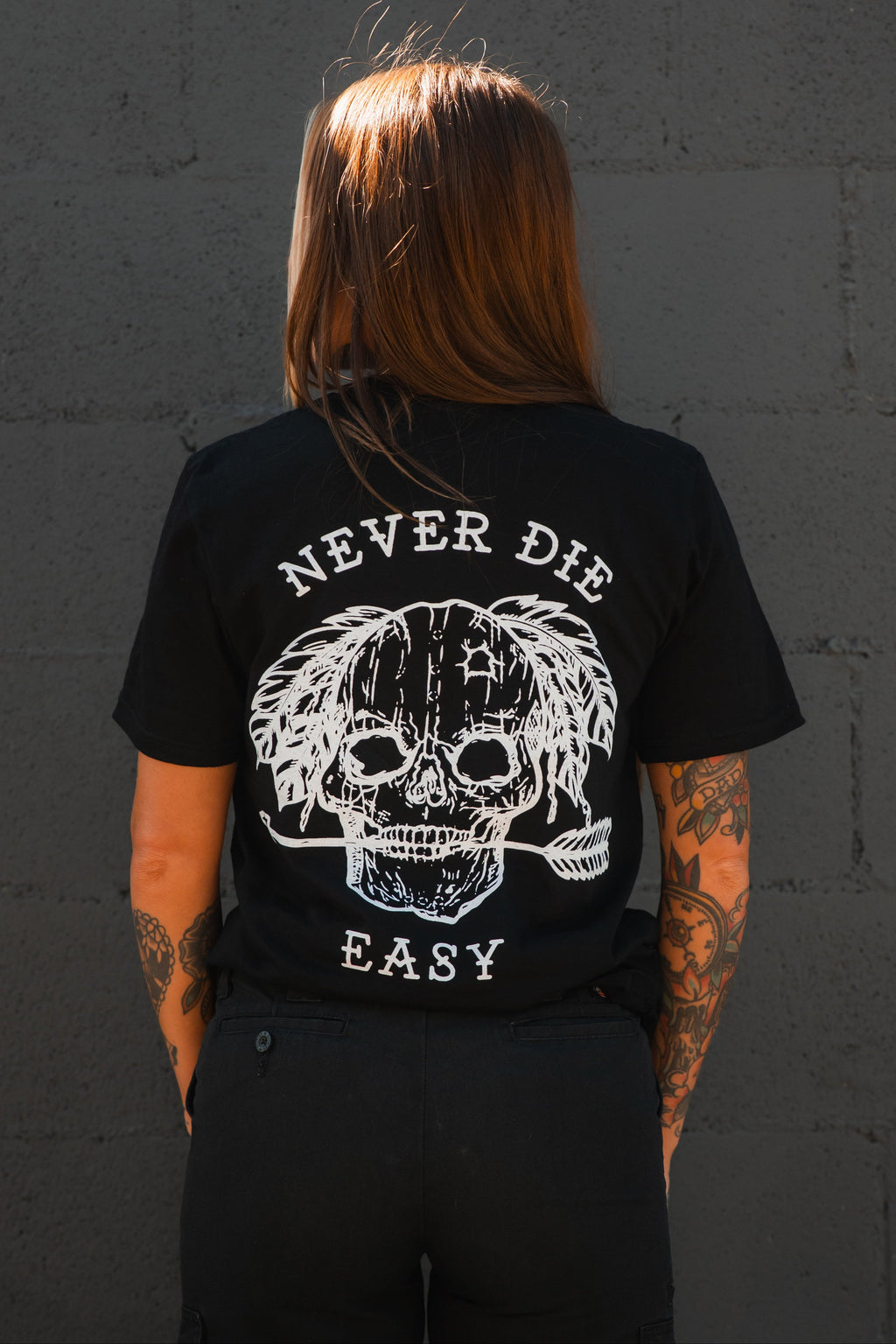 Never Die Easy Black T-Shirt | | Wiccan Center