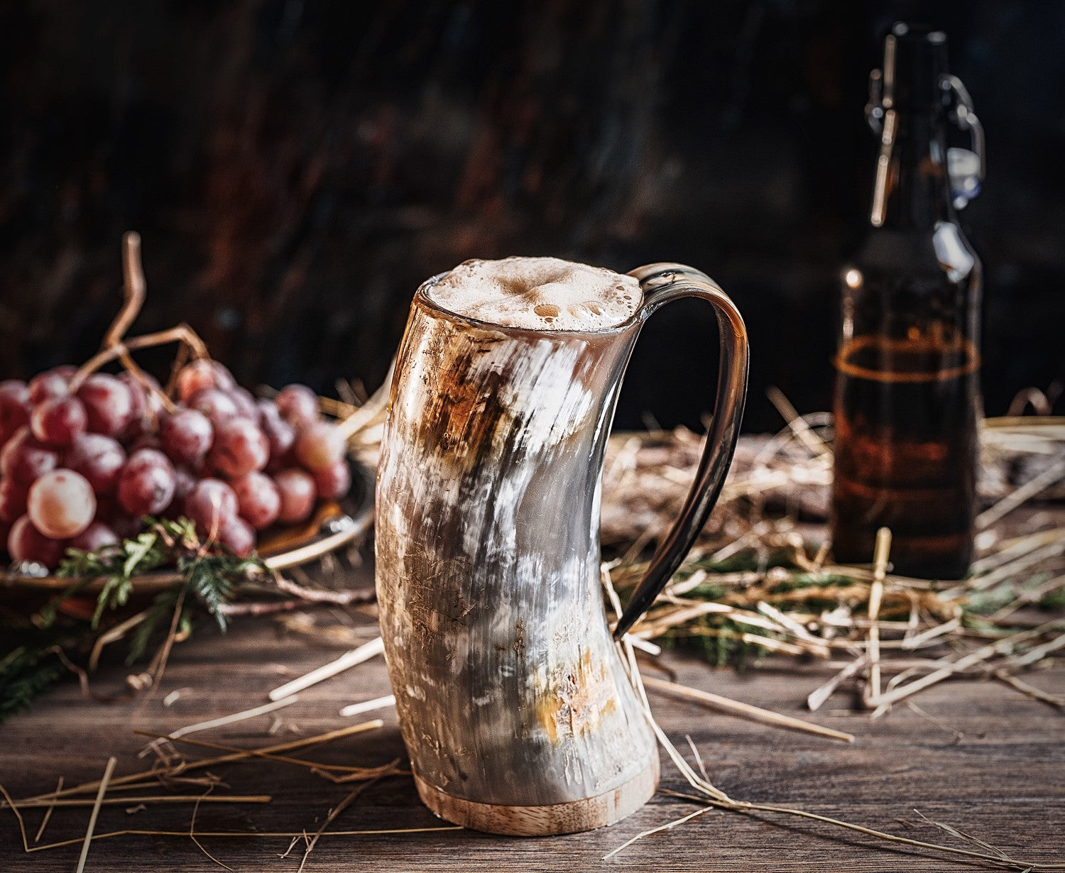 Horn Tankard Mug ( Pick your Polish )