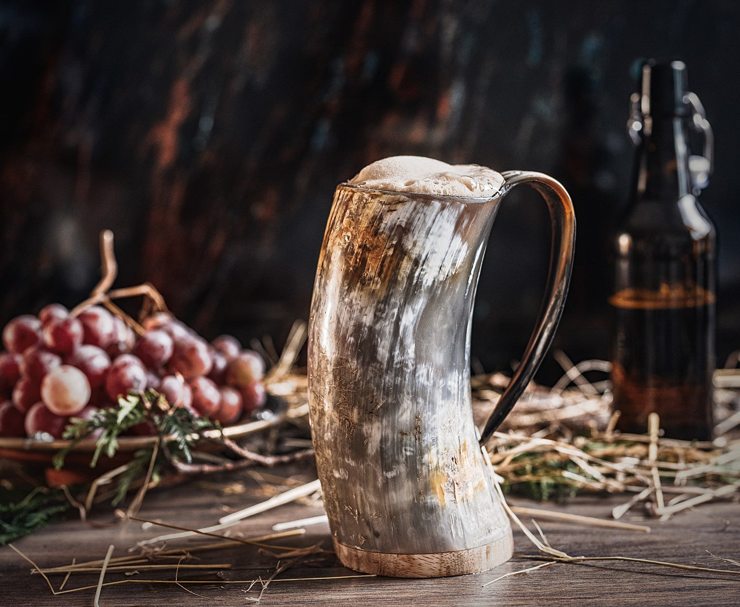 Horn Tankard Mug ( Pick your Polish )