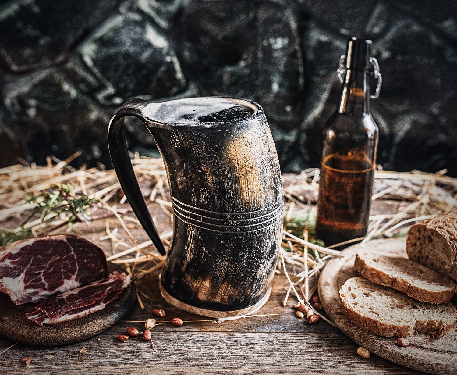 Horn Tankard Mug ( Pick your Polish )