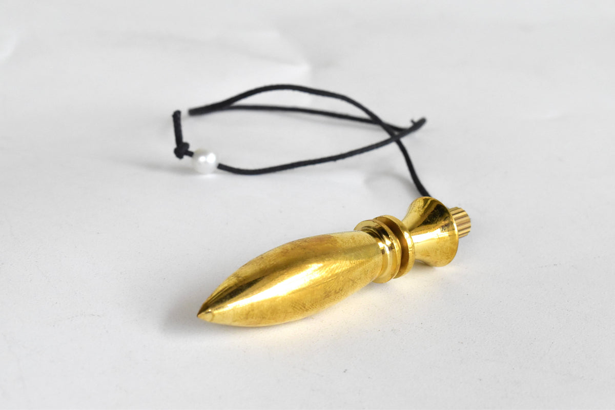Bullet Brass Pendulum Silver Metal Egyptian Pendulums.