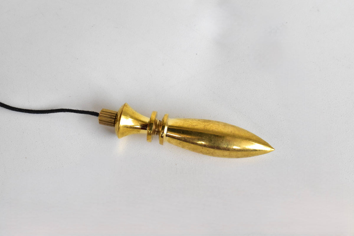 Bullet Brass Pendulum Silver Metal Egyptian Pendulums.