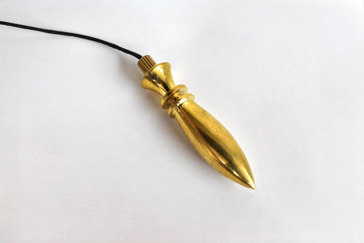 Bullet Brass Pendulum Silver Metal Egyptian Pendulums.