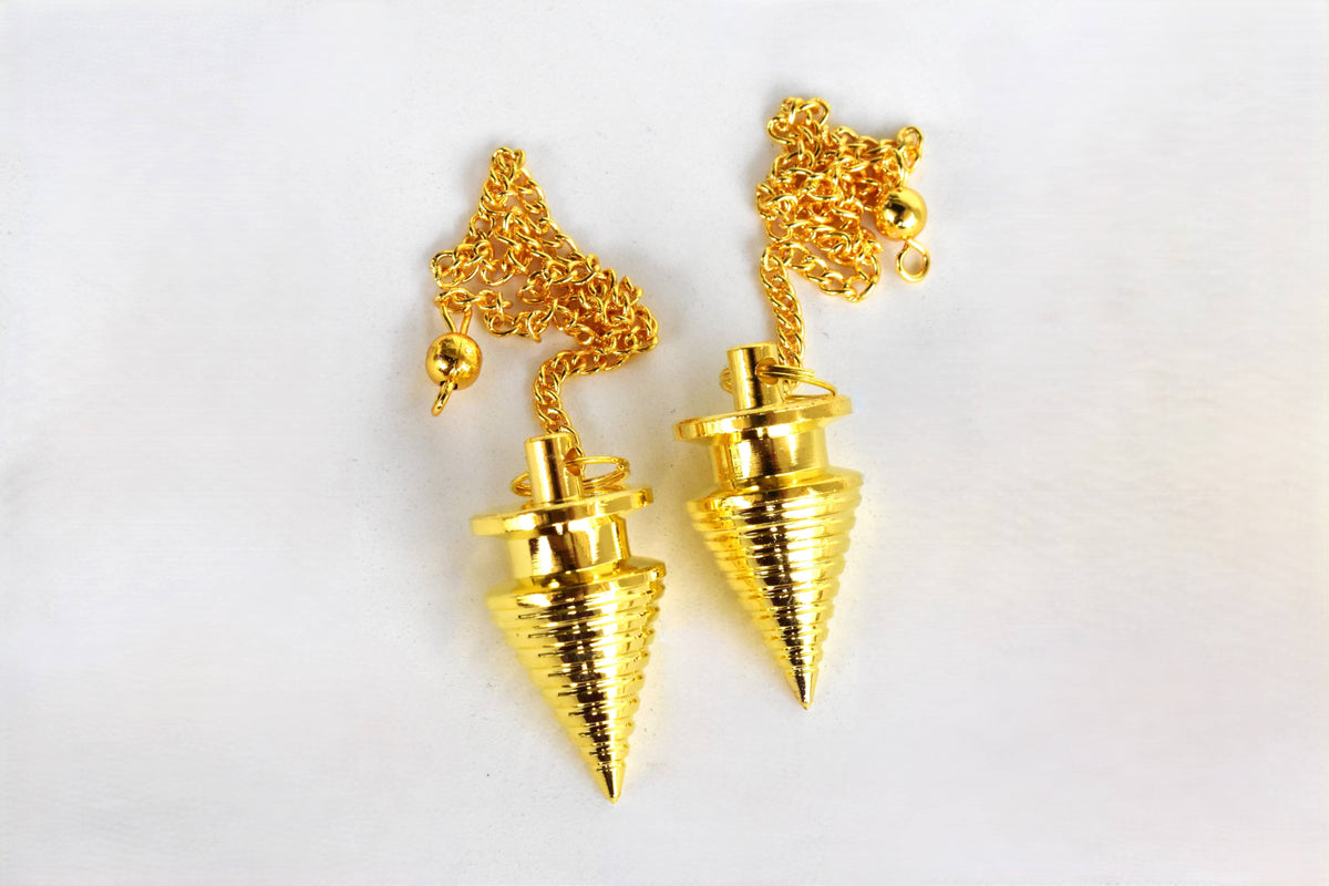 Brass Silver Metal Pendulums, Solid Ball Pendulum.