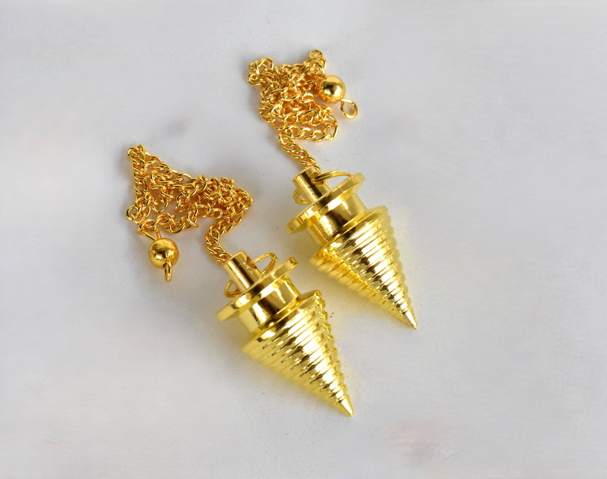 Brass Silver Metal Pendulums, Solid Ball Pendulum.