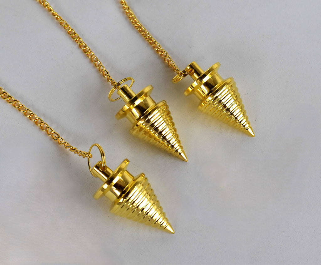 Brass Silver Metal Pendulums, Solid Ball Pendulum.