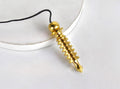 6 Ring Bullet Brass Pendulum Silver Metal Egyptian Pendulums.