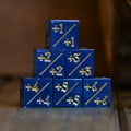 '+1/+1 Counter Dice- Blue, 6ct. | Metal | Wiccan Center